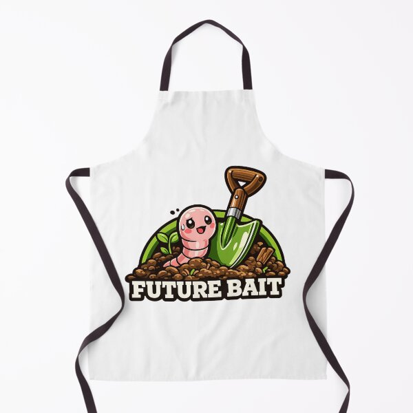 Item preview, Future Bait Worm Funny Fishing Gardening Humor designed and sold by chattsuede.