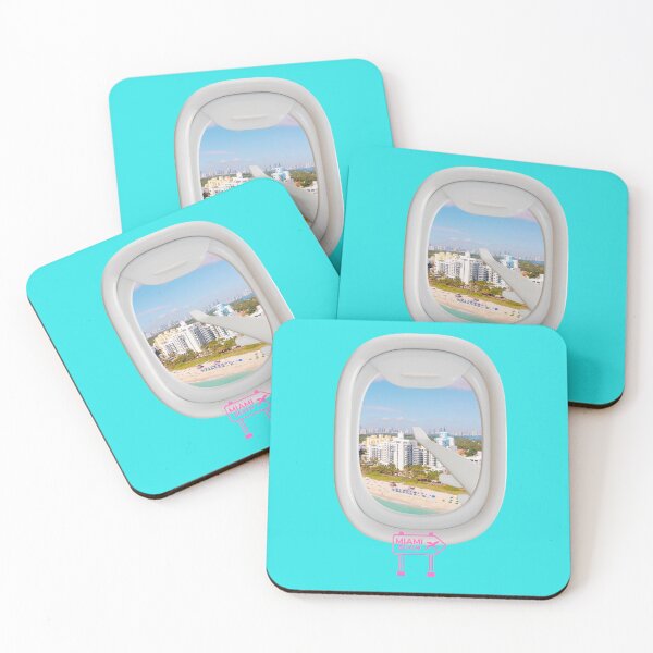 Item preview, Miami Beach seen from an airliner's window designed and sold by HMBPHOTO.