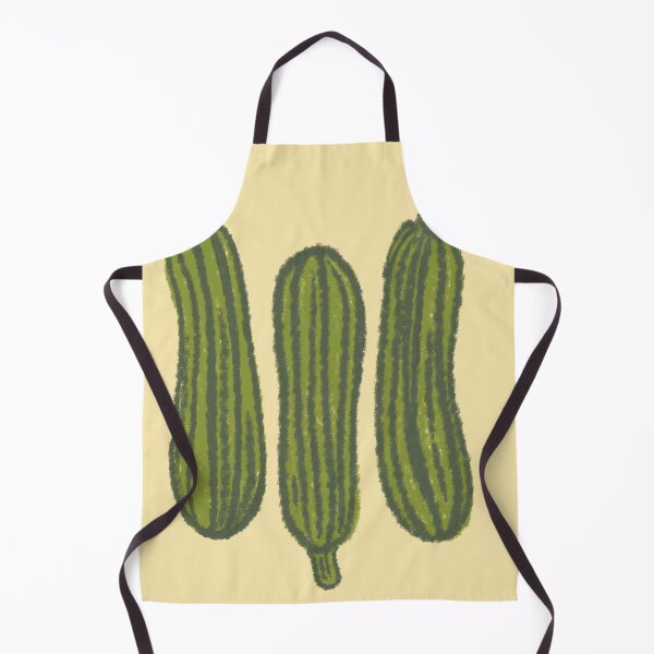 Item preview, oil pastel zuchcini designed and sold by KitschByKate.