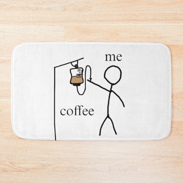 Artikelvorschau, Me = Coffee IV – Funny Coffee Lover Design entworfen und verkauft von MeowLoka ⭐⭐⭐⭐.