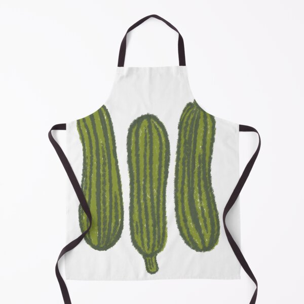 Item preview, zucchini sticker pack designed and sold by KitschByKate.