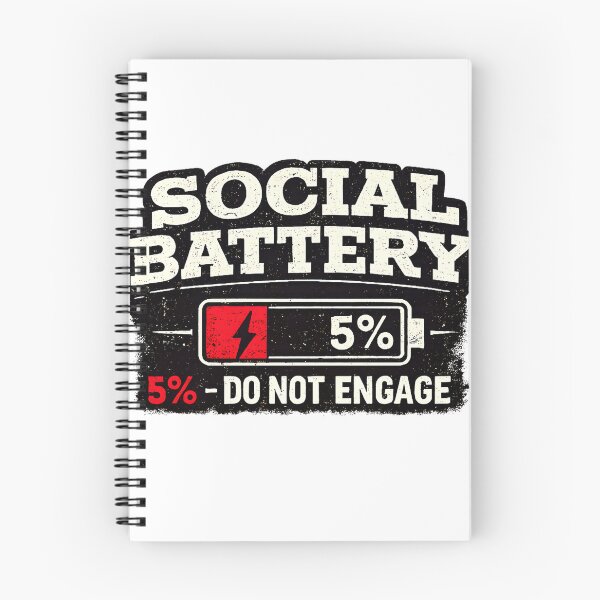 Item preview, Social Battery 5% Funny Introvert Humor Do Not Engage Premium Tri-Blend T-Shirt designed and sold by SubStudio97.