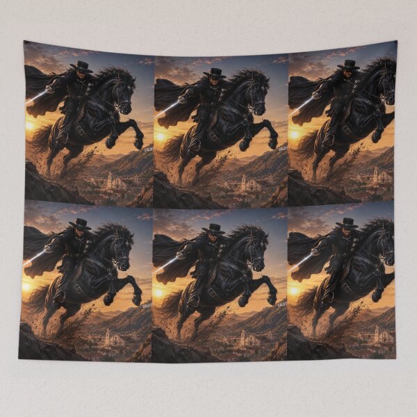 Item preview, Zorro California Shadow Ride designed and sold by SHOCAMPOS DESIGNS .