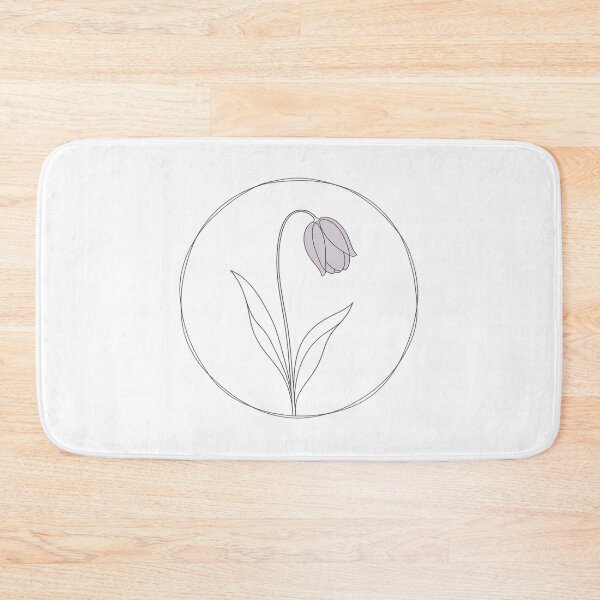 Item preview, Botanical Circle Line Art, Minimalist Elegant Flower designed and sold by chattsuede.