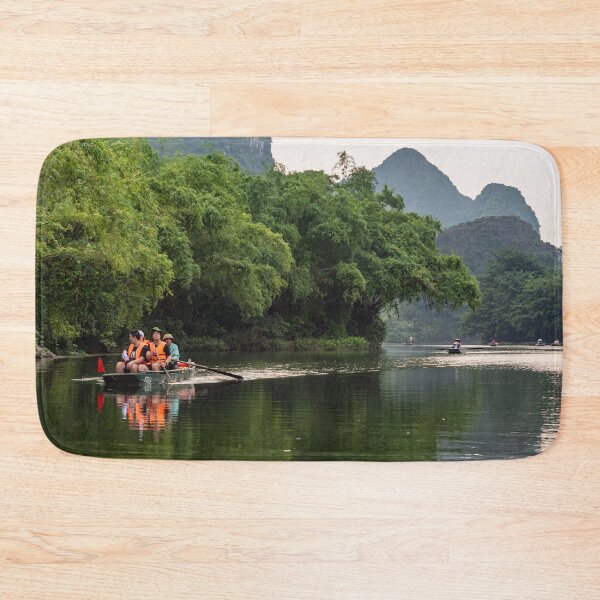 Item preview, Trang An Boat Tour, Ninh Binh - UNESCO World Heritage | Serene Vietnam Limestone Karst Art designed and sold by Ross.A.Campbell.