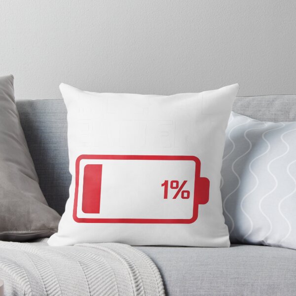 Artikelvorschau, Lustiges T-Shirt mit Aufdruck „Soziale Batterie niedrig – Erschöpft“ entworfen und verkauft von RKdrawings.