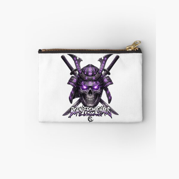 Item preview, Cyberpunk Samurai Skull - Born From Chaos - Techwear Aesthetic designed and sold by AD-NOVA!!!.