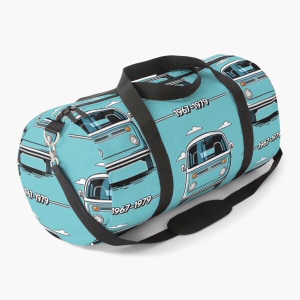 Item preview, Retro Teal Classic Van Front View Art designed and sold by RamyGallery.