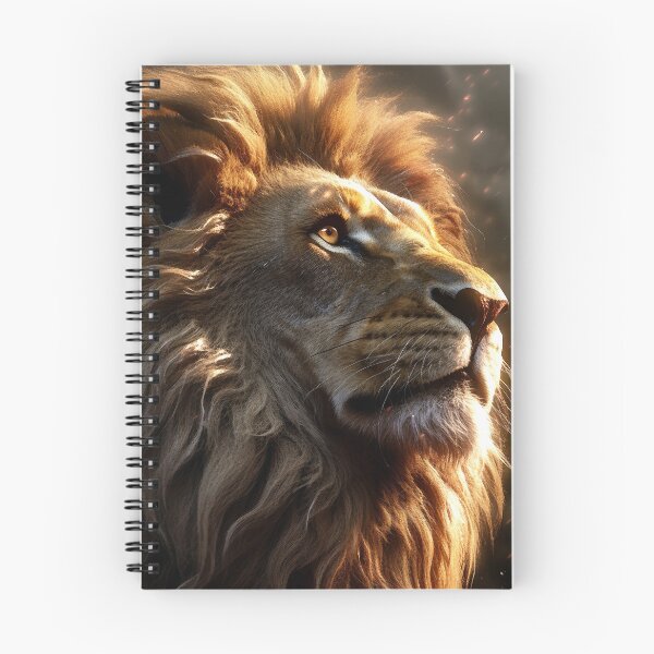 Item preview, Majestic Lion's Face Basking In Sunlight Digital Art designed and sold by DEC02.