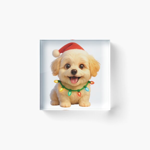 Item preview, Christmas Maltipoo Dog designed and sold by Sillytoe.