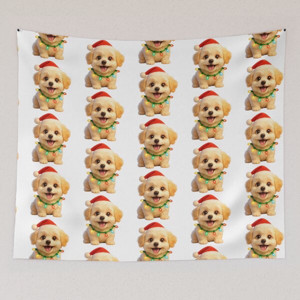 Item preview, Christmas Maltipoo Dog designed and sold by Sillytoe.