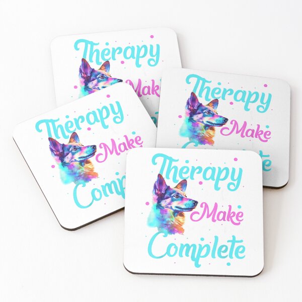 Item preview, Therapist Puppy Pet Make My Life Complete Therapy Dog T-Shirt designed and sold by RKdrawings.
