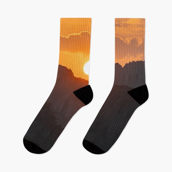 Item preview, Sunset over Trang An Karst Peaks - Golden Hour Ninh Binh | Majestic Vietnam Landscape Art designed and sold by Ross.A.Campbell.