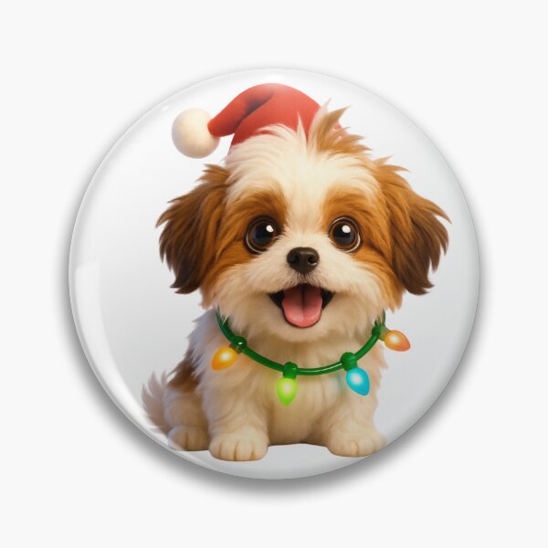 Item preview, Christmas Miki Dog designed and sold by Sillytoe.