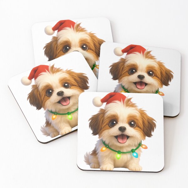 Item preview, Christmas Miki Dog designed and sold by Sillytoe.