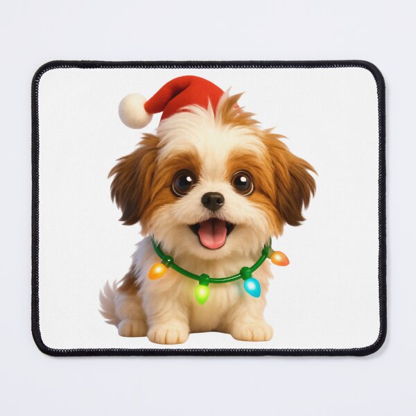 Item preview, Christmas Miki Dog designed and sold by Sillytoe.