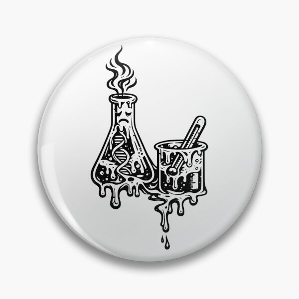 Item preview, Surreal Melting Lab Glassware Art For Science Lovers designed and sold by chattsuede.