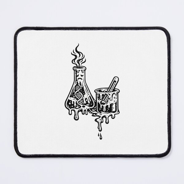 Item preview, Surreal Melting Lab Glassware Art For Science Lovers designed and sold by chattsuede.