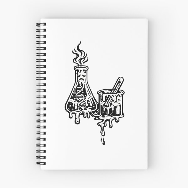 Item preview, Surreal Melting Lab Glassware Art For Science Lovers designed and sold by chattsuede.