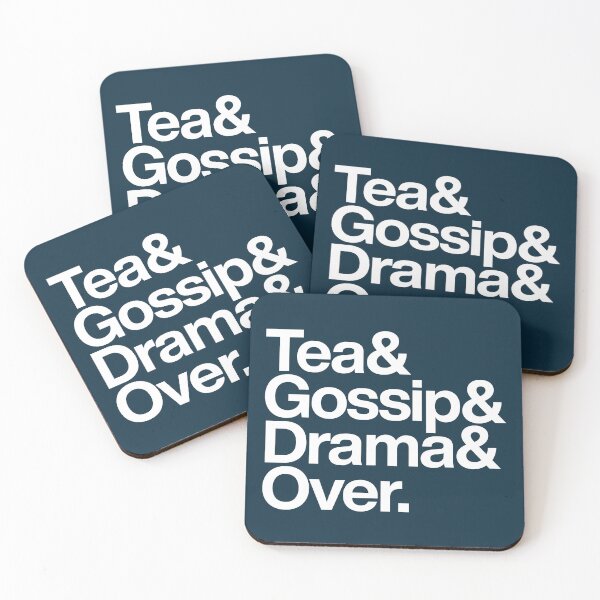 Item preview, Spill the Tea Gossip Minimal Quote designed and sold by NosandEdgy.