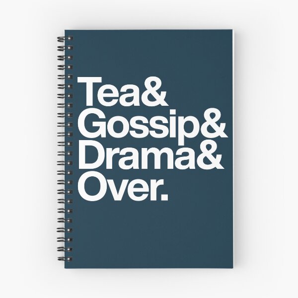 Item preview, Spill the Tea Gossip Minimal Quote designed and sold by NosandEdgy.