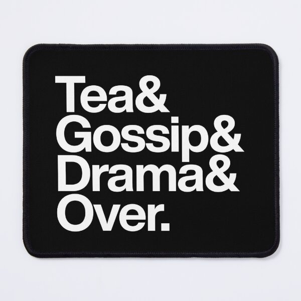 Item preview, Spill the Tea Gossip Minimal Quote designed and sold by NosandEdgy.