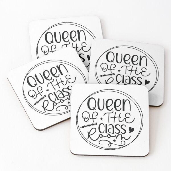 Item preview, Queen Of The Classroom - Funny School Teacher Aesthetic Gift designed and sold by FuzionRaptor.