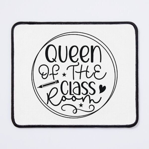 Item preview, Queen Of The Classroom - Funny School Teacher Aesthetic Gift designed and sold by FuzionRaptor.