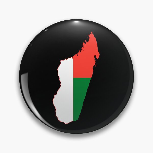 Item preview, Flag Map of Madagascar designed and sold by DreamBrushy.