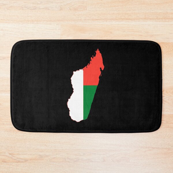 Item preview, Flag Map of Madagascar designed and sold by DreamBrushy.