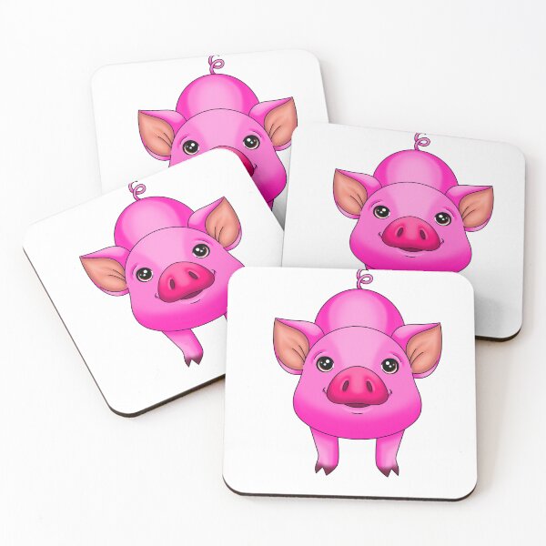Artikelvorschau, Rosa Schwein entworfen und verkauft von ArkainStudios.
