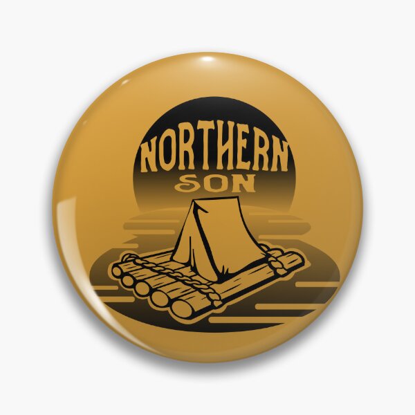 Item preview, Huck's raft on Mississippi at sunset designed and sold by Northernson2026.