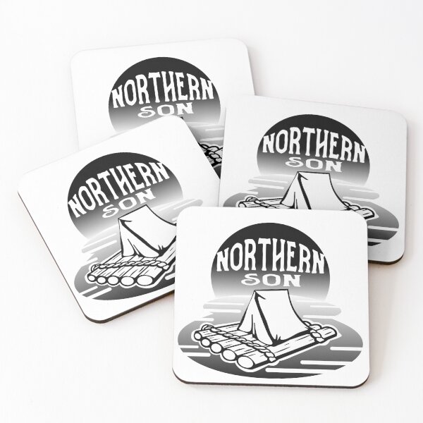 Item preview, Huck's raft on Mississippi at sunset designed and sold by Northernson2026.