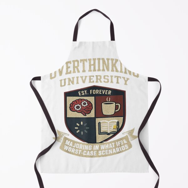 Item preview, Overthinking University Every Thought Get a Full Scholarship T-Shirt designed and sold by kevincuellar.