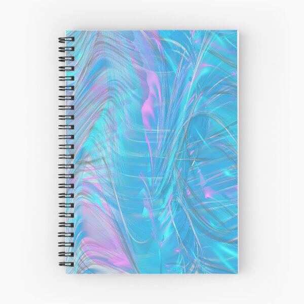Item preview, Liquid Aqua Polyrhythmic Painting -parametric art designed and sold by LiquidPolyrhythm.