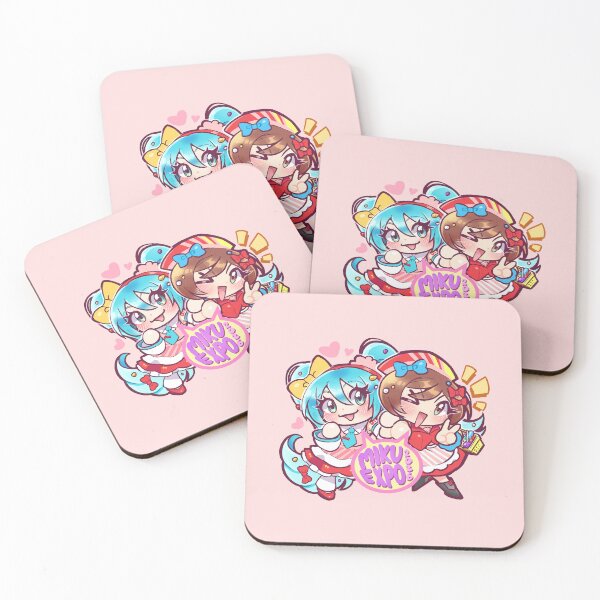 Item preview, Miku Expo 2026 Miku & MEIKO chibis designed and sold by Rubbersoul333.