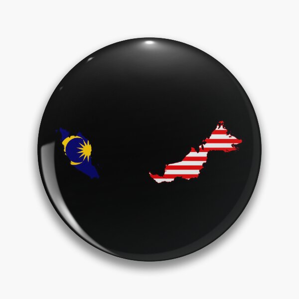 Item preview, Flag Map of Malaysia designed and sold by DreamBrushy.