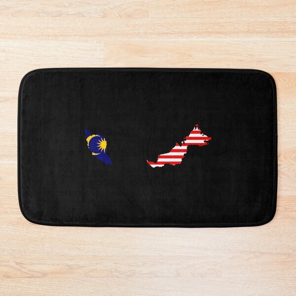 Item preview, Flag Map of Malaysia designed and sold by DreamBrushy.