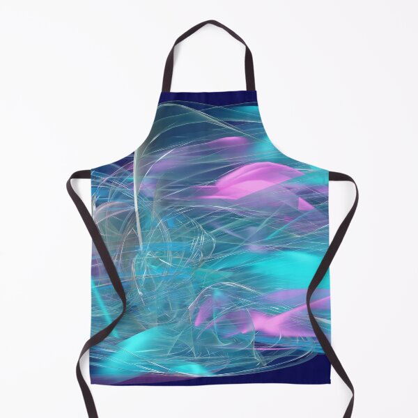 Item preview, Liquid Aqua Polyrhythmic Flow -parametric art designed and sold by LiquidPolyrhythm.