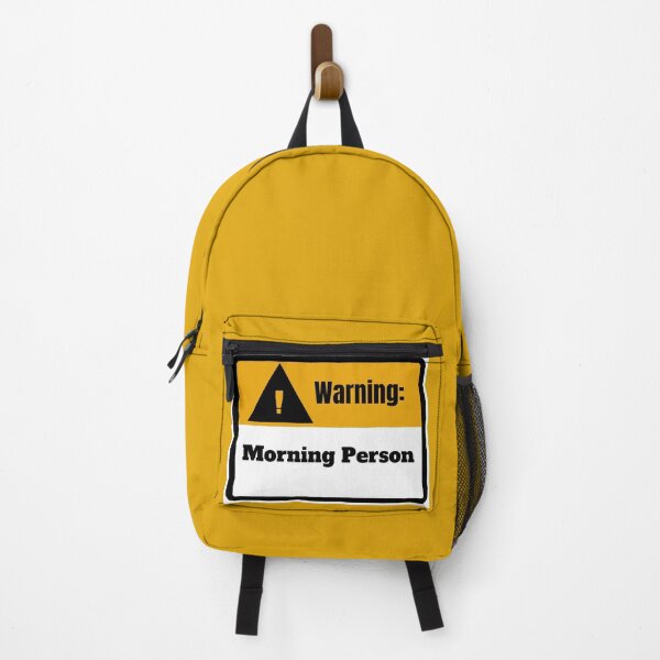 Item preview, Morning Person warning designed and sold by Victoria Jeffries Art.