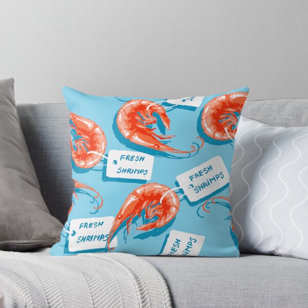 Item preview, Cute fresh Shrimps Pattern designed and sold by MinimalAnGo.