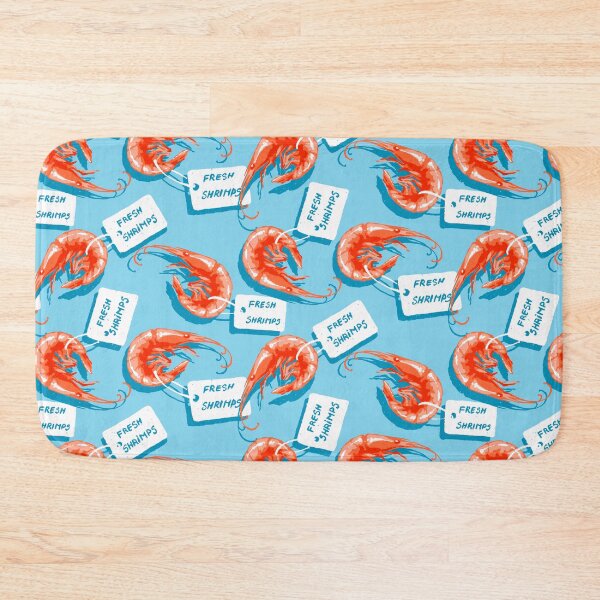 Item preview, Cute fresh Shrimps Pattern designed and sold by MinimalAnGo.