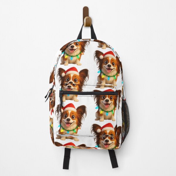 Item preview, Christmas Papillon Dog designed and sold by Sillytoe.