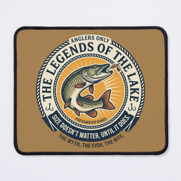 Item preview, Evolution of the Angler – Funny Fishing Design designed and sold by By Dana Studio.