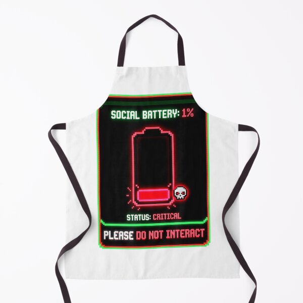 Item preview, Social Battery 1 Percent Low Energy Pixel Art Mental Health T-Shirt designed and sold by kevincuellar.