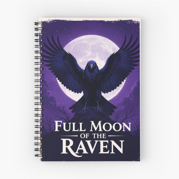 Item preview, Messenger of the Night: Mystic Raven designed and sold by NeyhineAngelionShop.