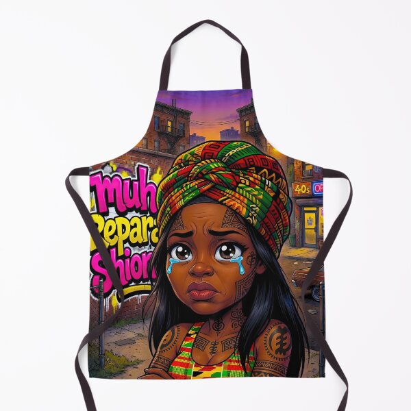 Item preview, Muh Repuhrayshuhns - African-American Woke Woman Angry For White Rappers Appropriating Hip-Hop designed and sold by Suge Works.