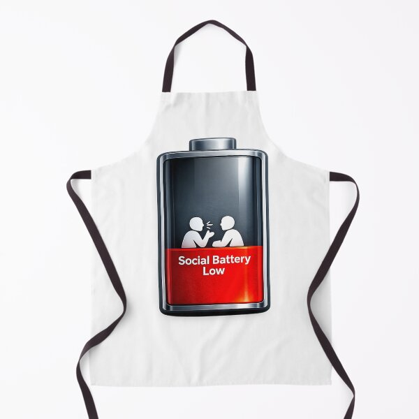 Item preview, Social Battery Low - Introvert Mood Funny Design Premium Tri-Blend T-Shirt designed and sold by kevincuellar.