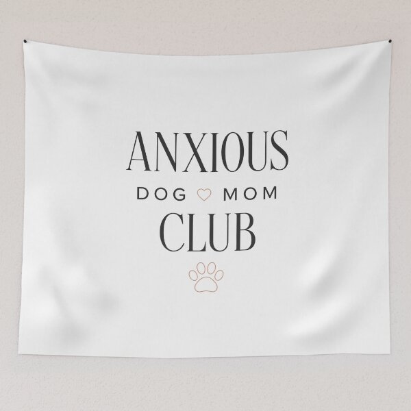 Item preview, Anxious Dog Mom Club Modern designed and sold by chattsuede.