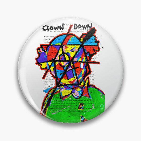 Item preview, Clown Down (r) designed and sold by hh5art.